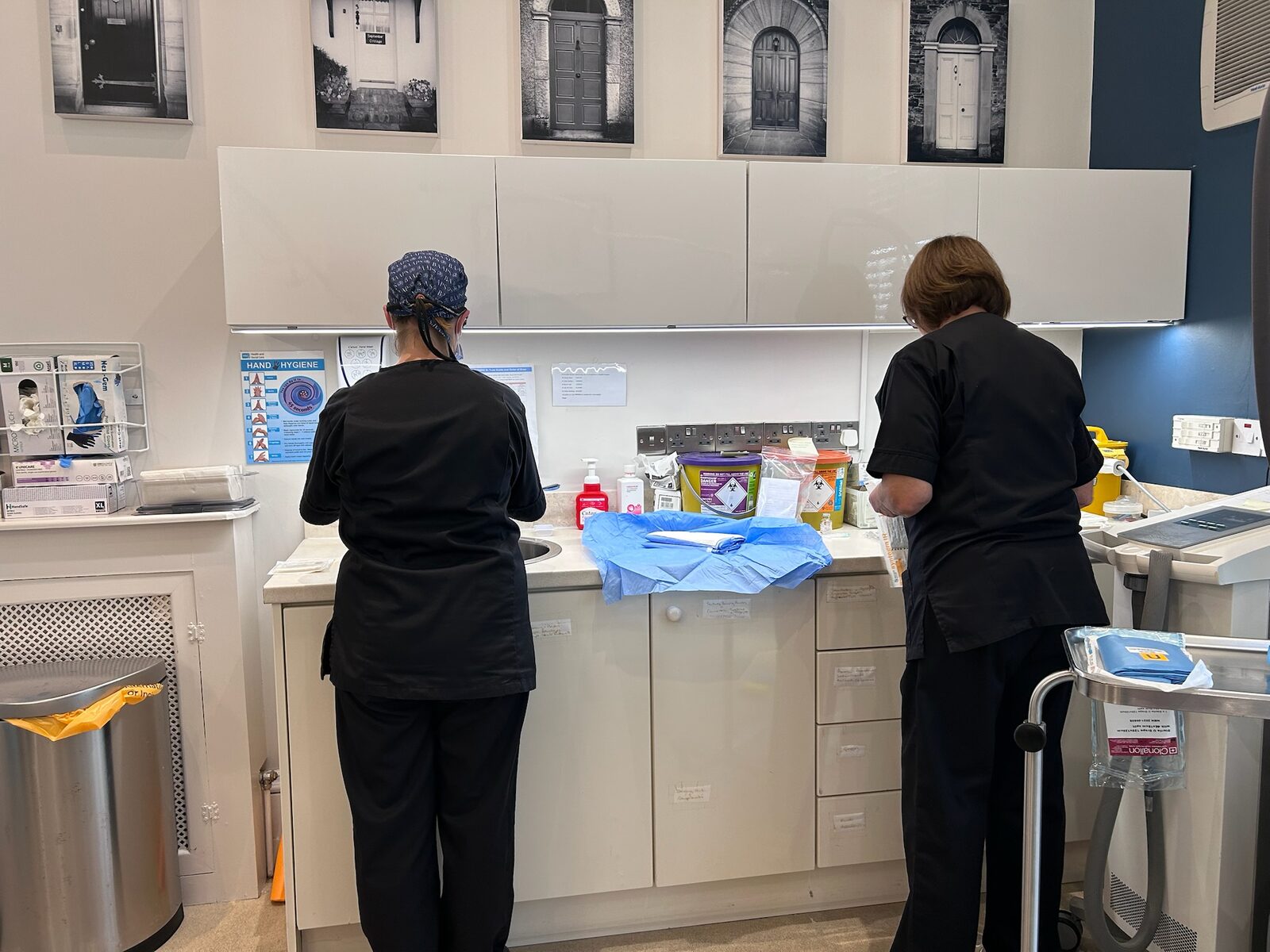 The clinical team at work at Bloomfield Laser Clinic