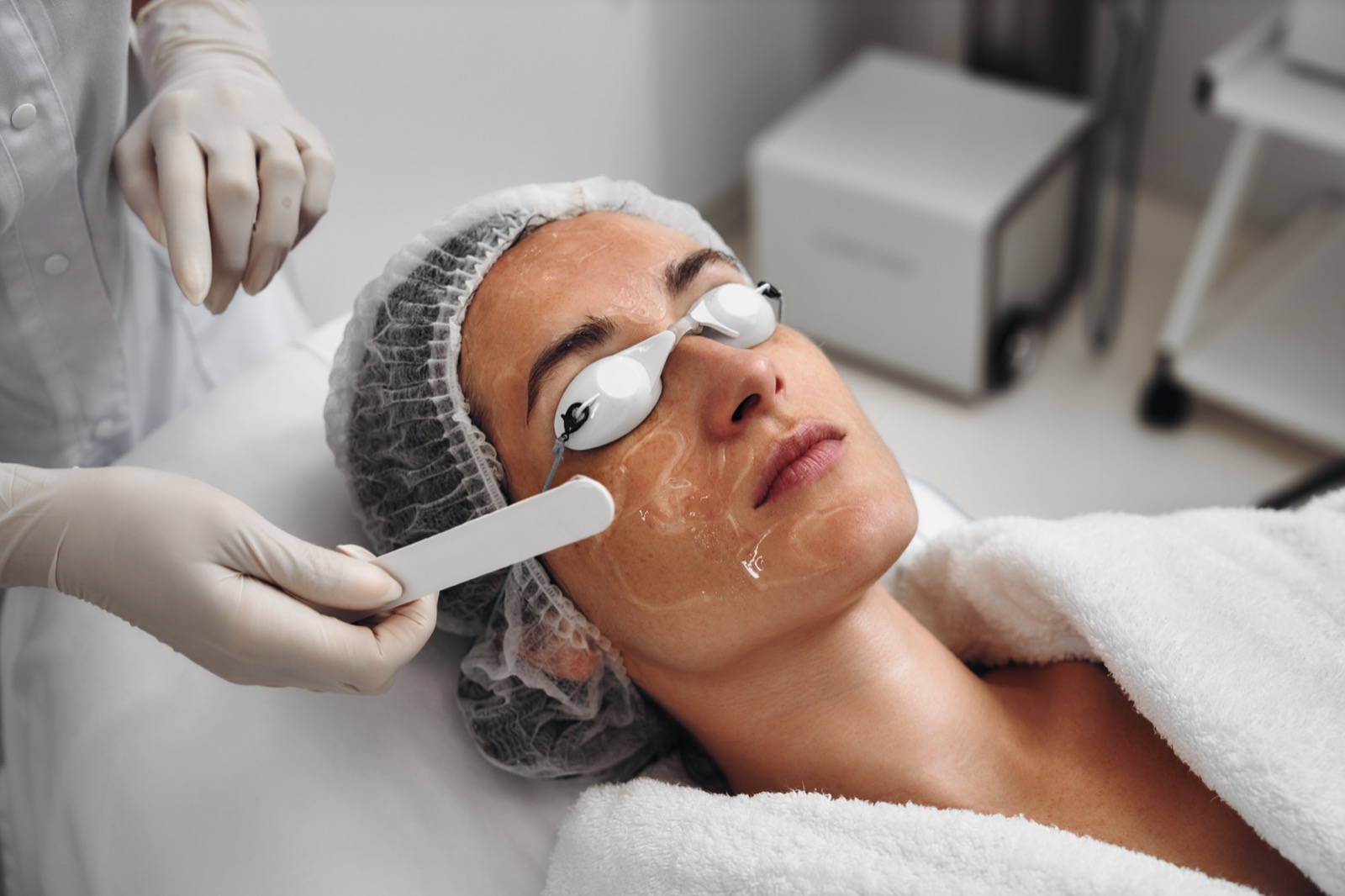 IPL skin rejuvenation treatment