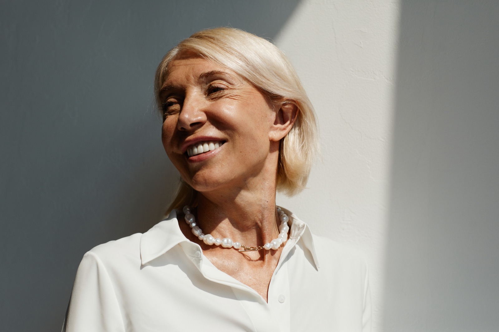 Elegant woman in natural light