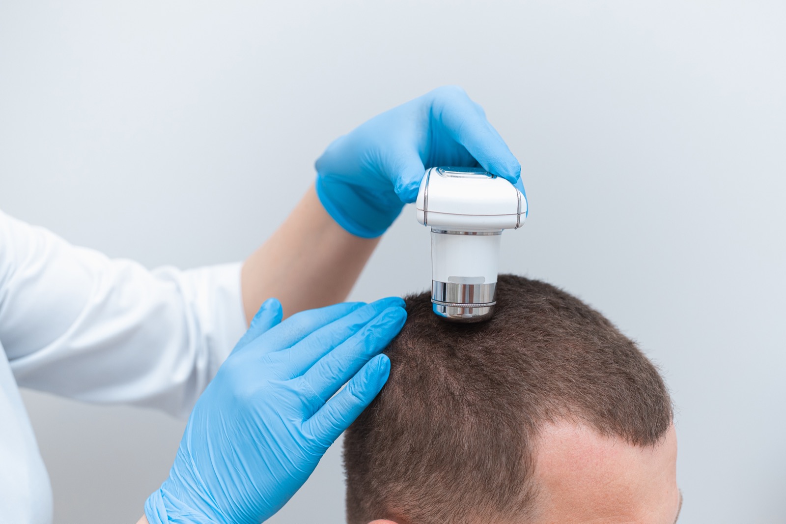 The team preparing at Bloomfield Laser Clinic